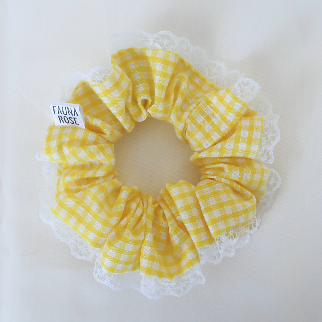 Rae Lace Detail Scrunchie