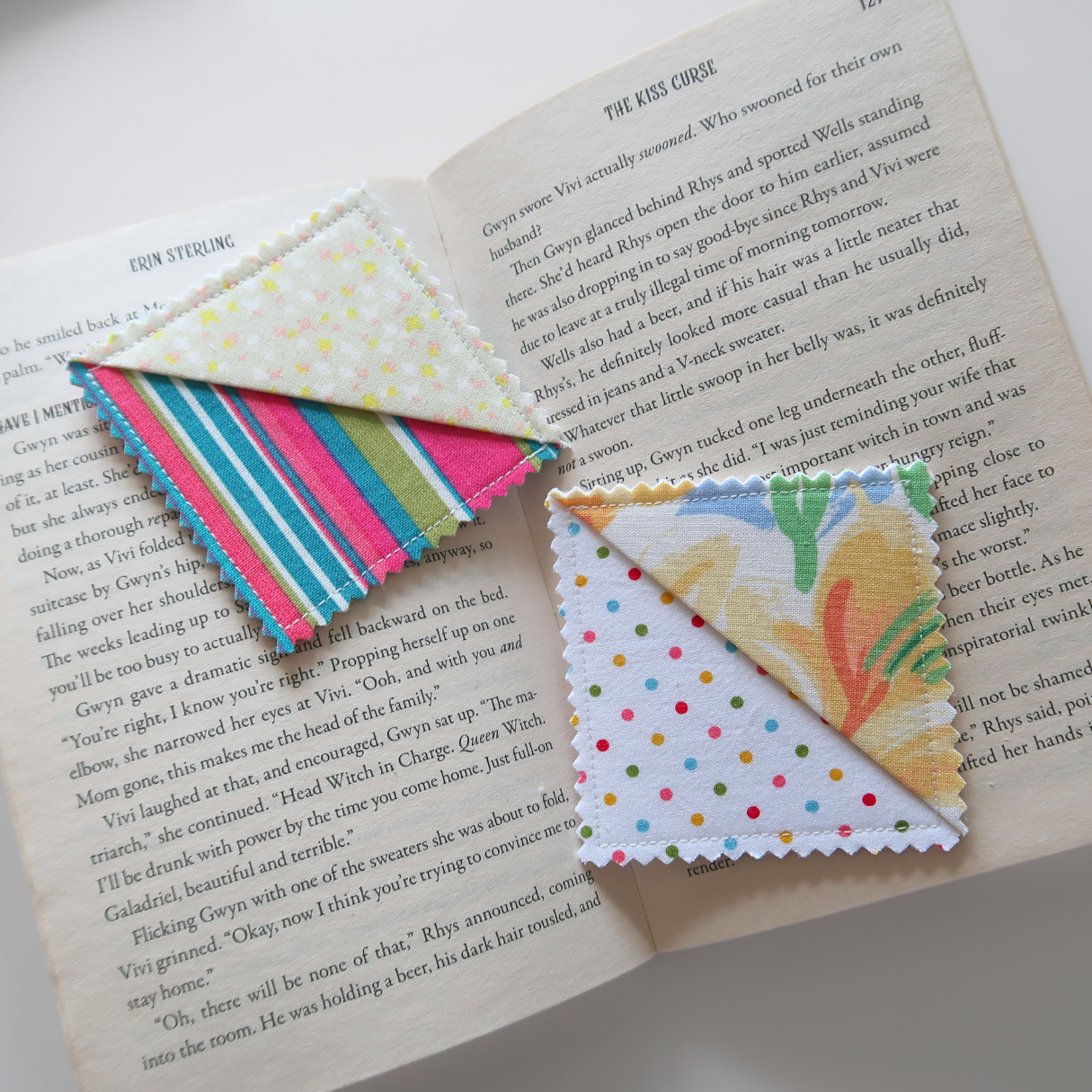 Multicolour Corner Bookmarks