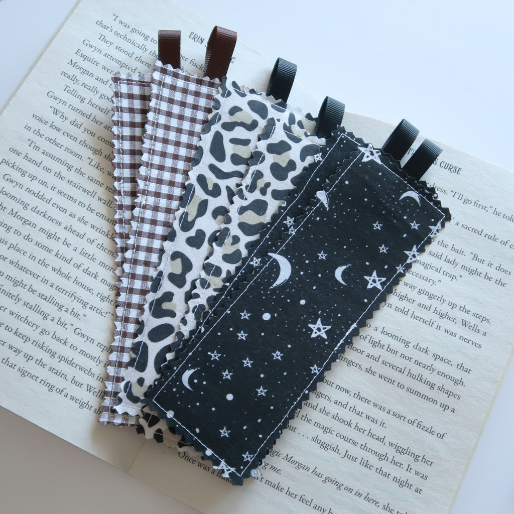 Moody Fabric Bookmark