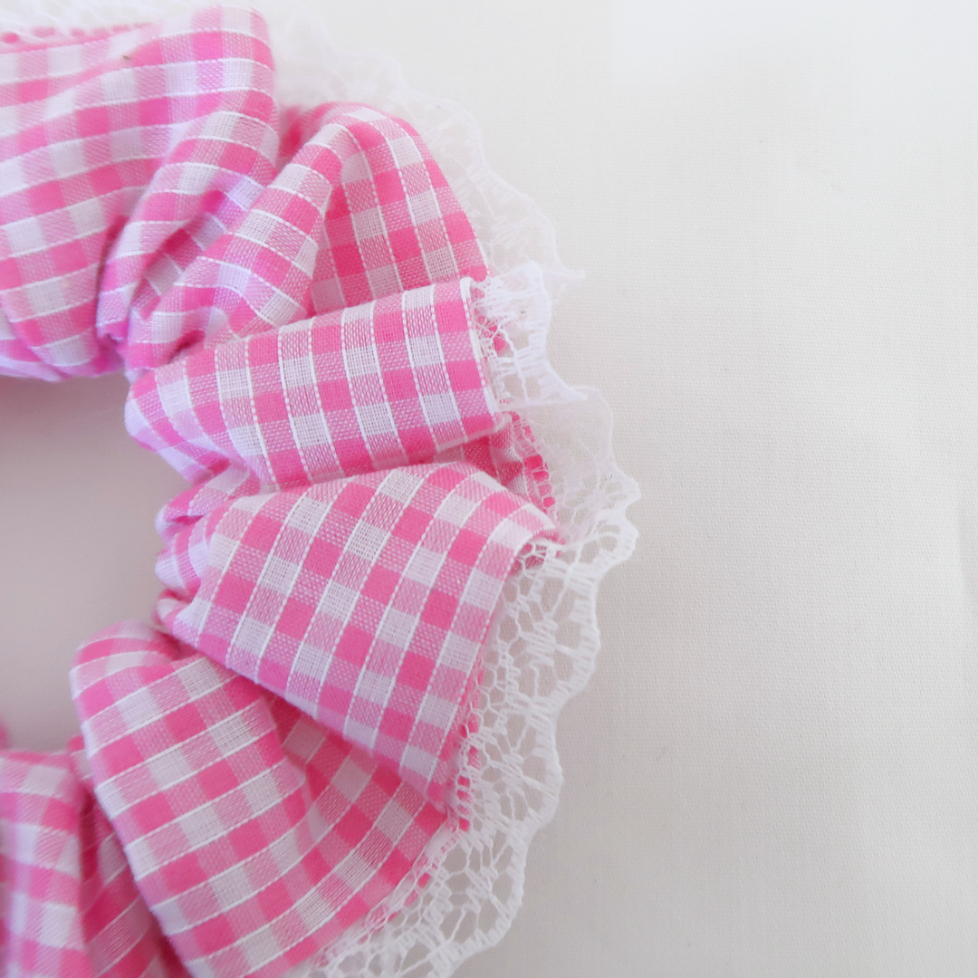 Rosalie Lace Detail Scrunchie
