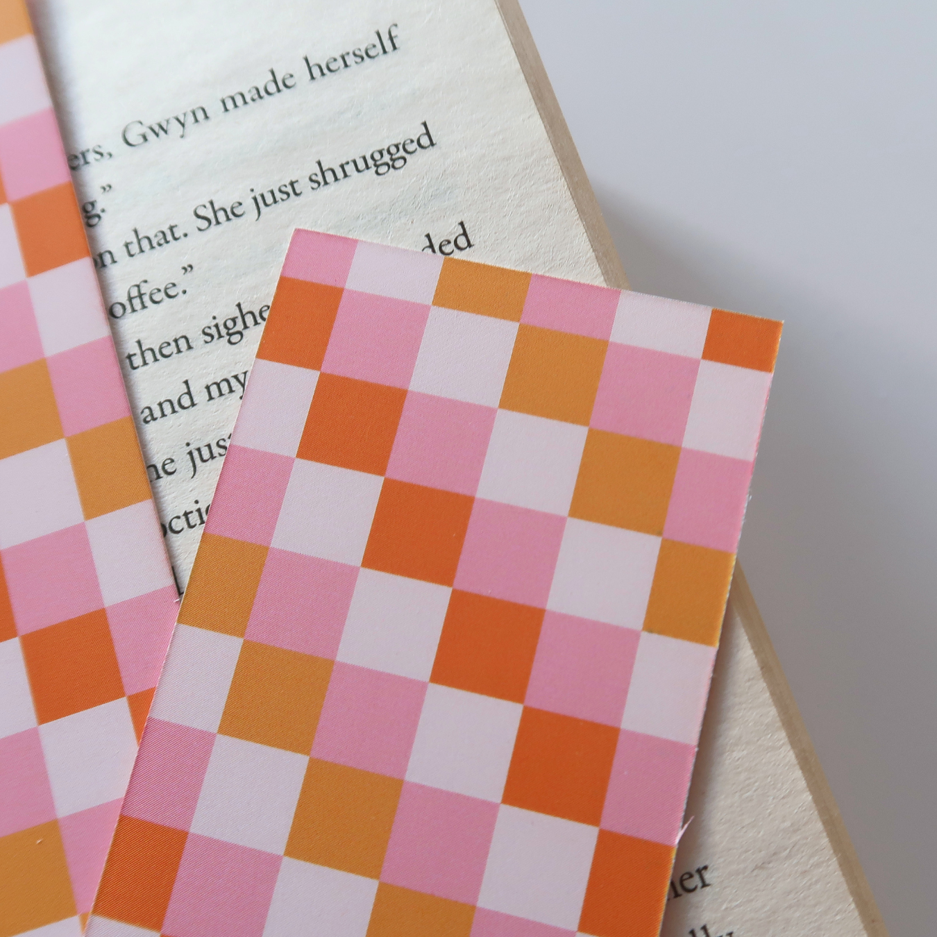Fun Checkerboard Bookmark