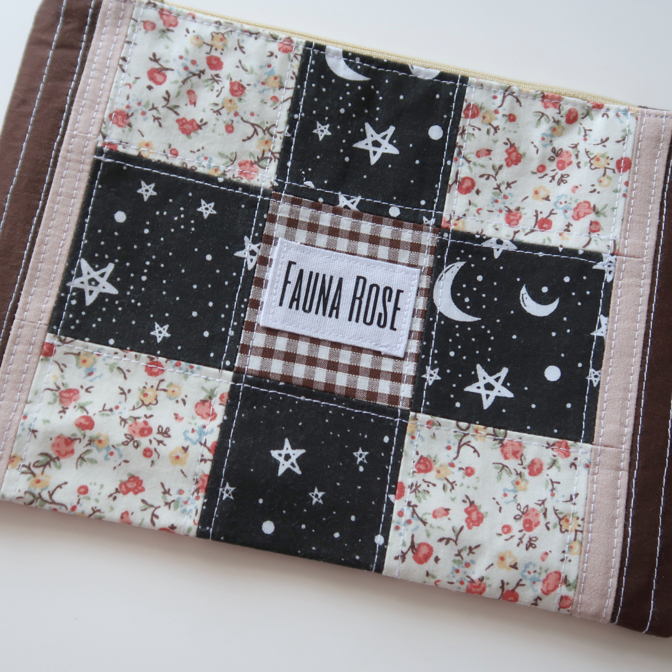 Dakota - Small Patchwork Zipper Pouch