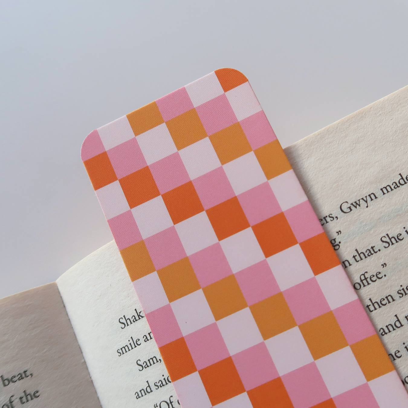 Fun Checkerboard Bookmark