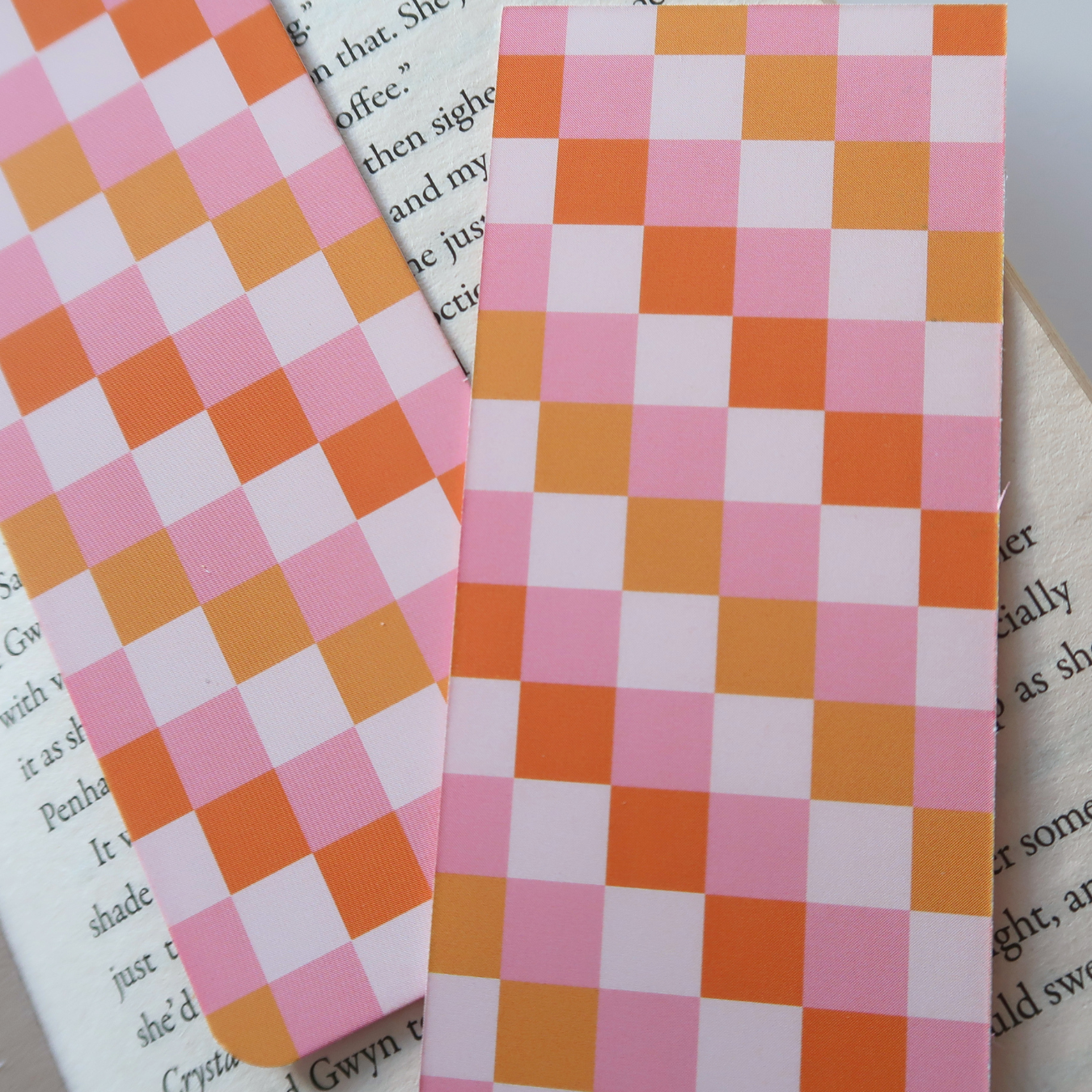 Fun Checkerboard Bookmark