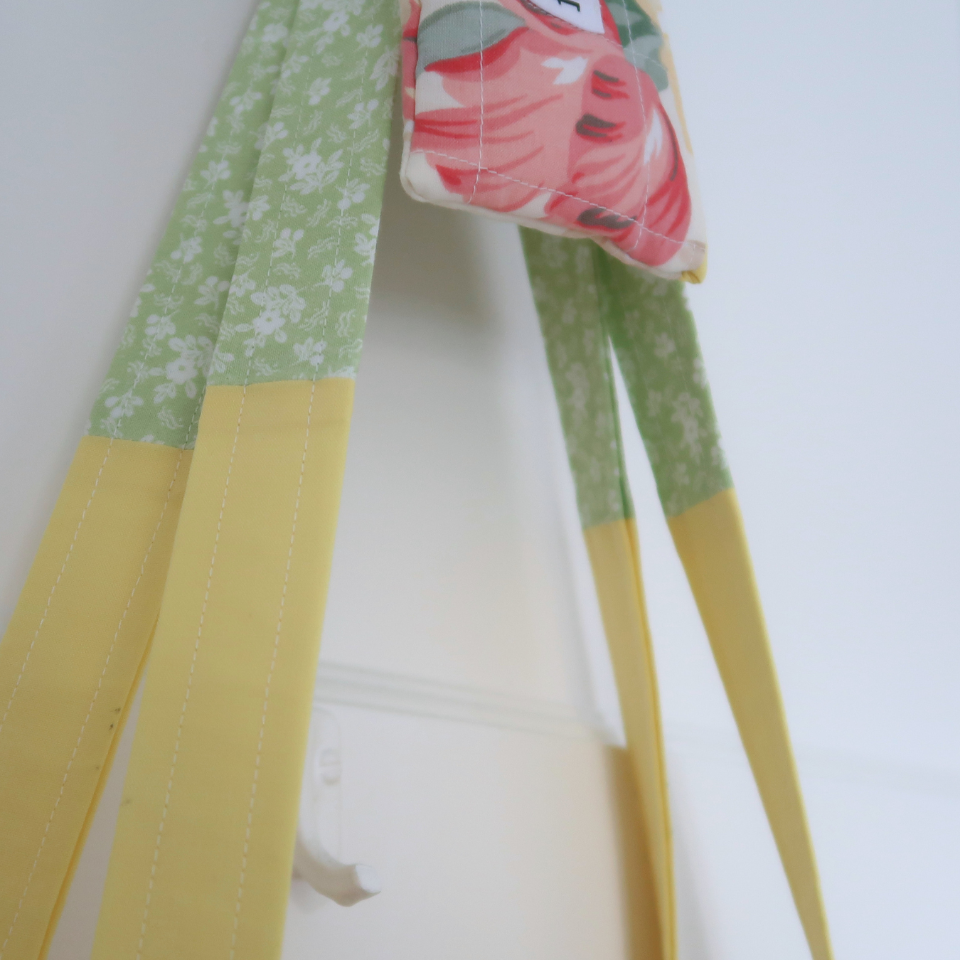 Summer Rose Tote Bag & Matching Mini Coin Pouch