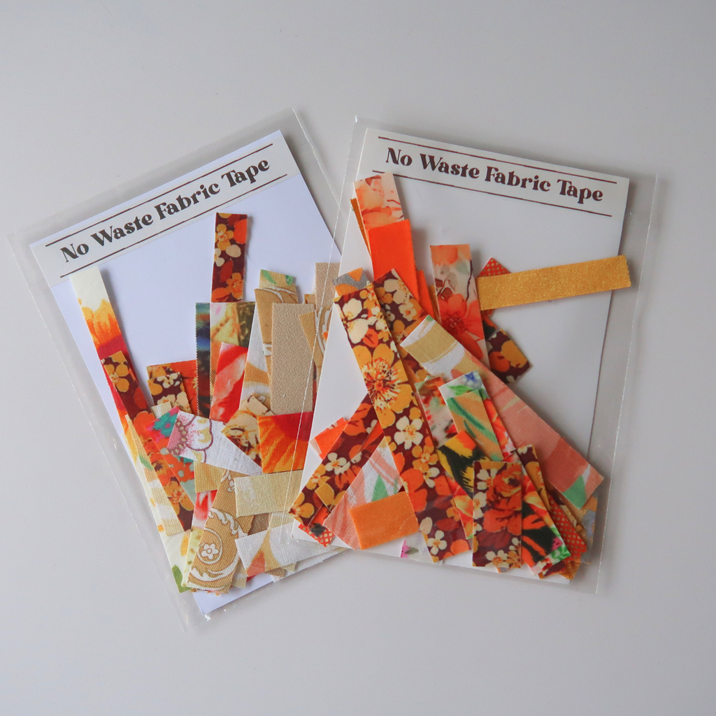 Orange & Yellow Mix No Waste Fabric Tape