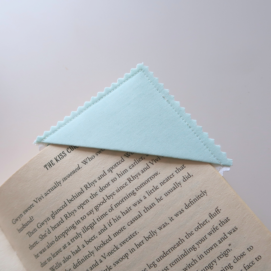 Blue Corner Bookmarks