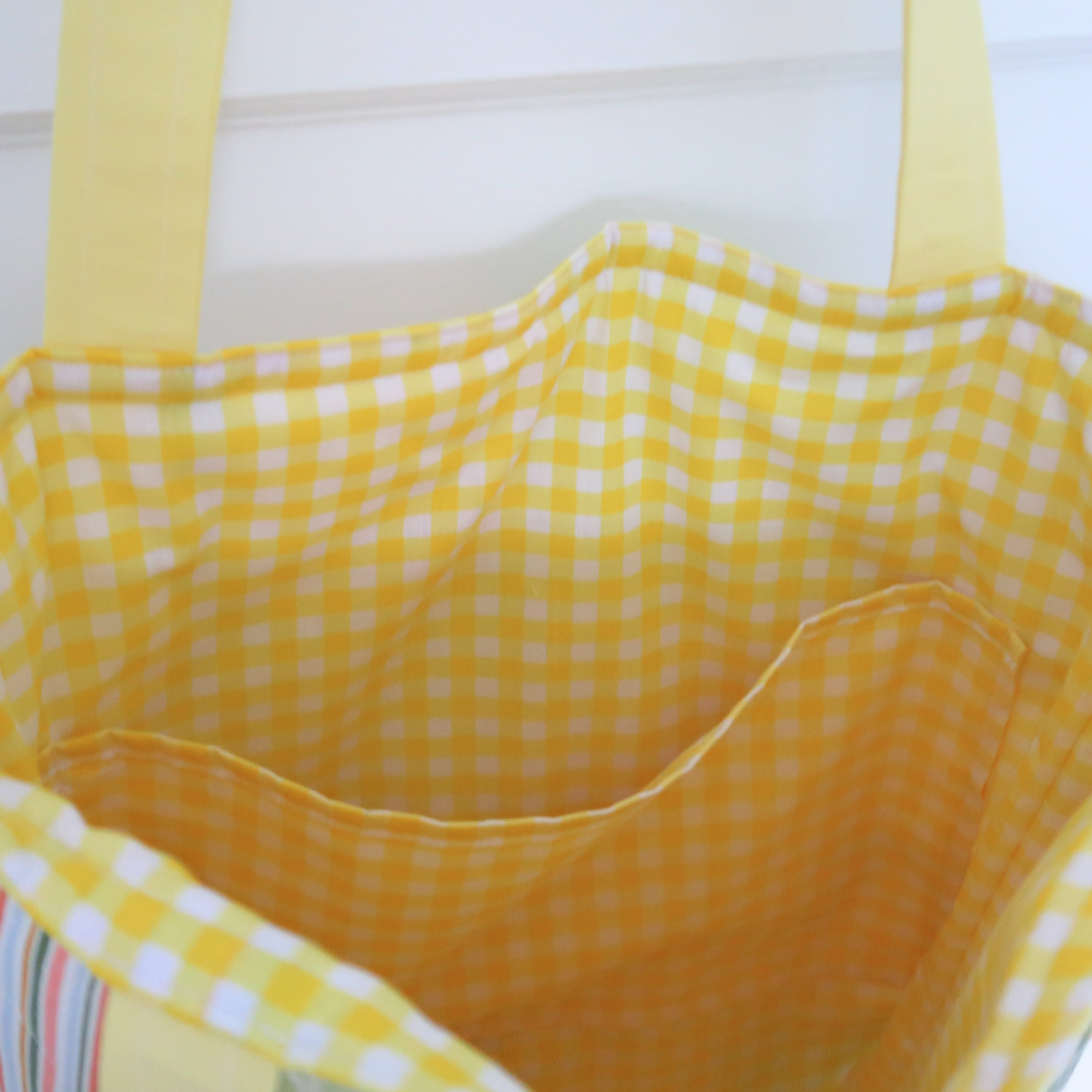 Summer Rose Tote Bag & Matching Mini Coin Pouch