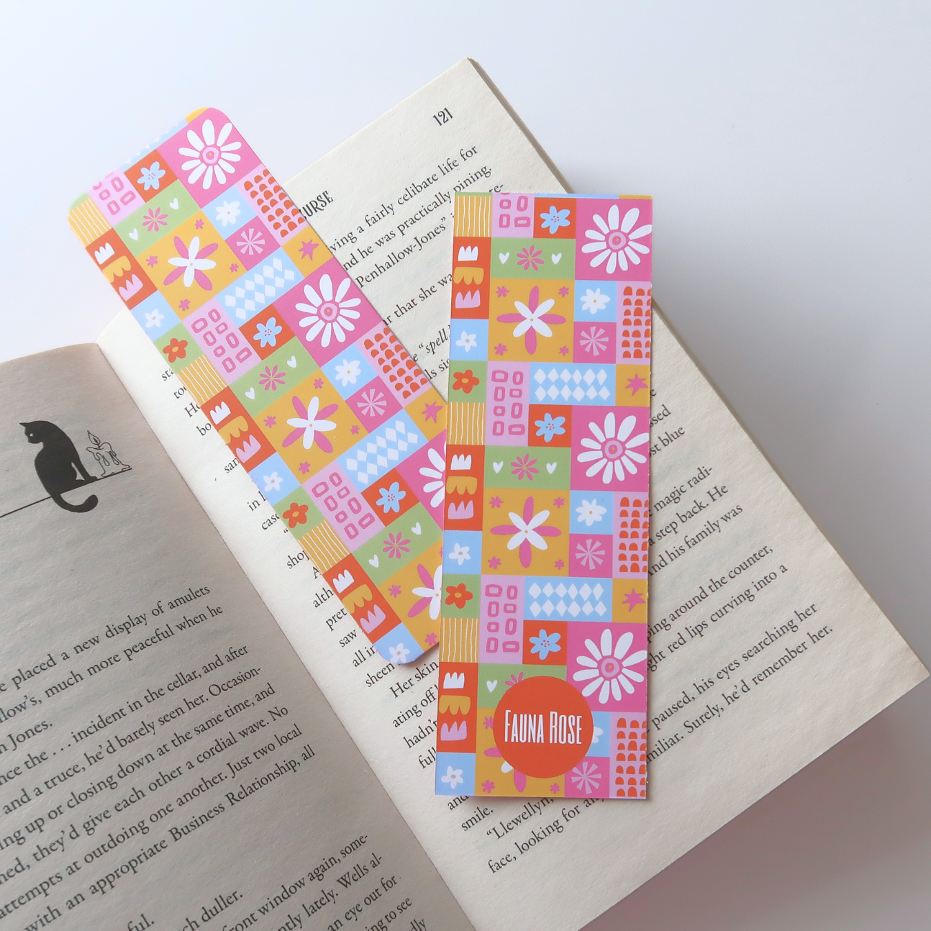 Funky Colour Pop Bookmark