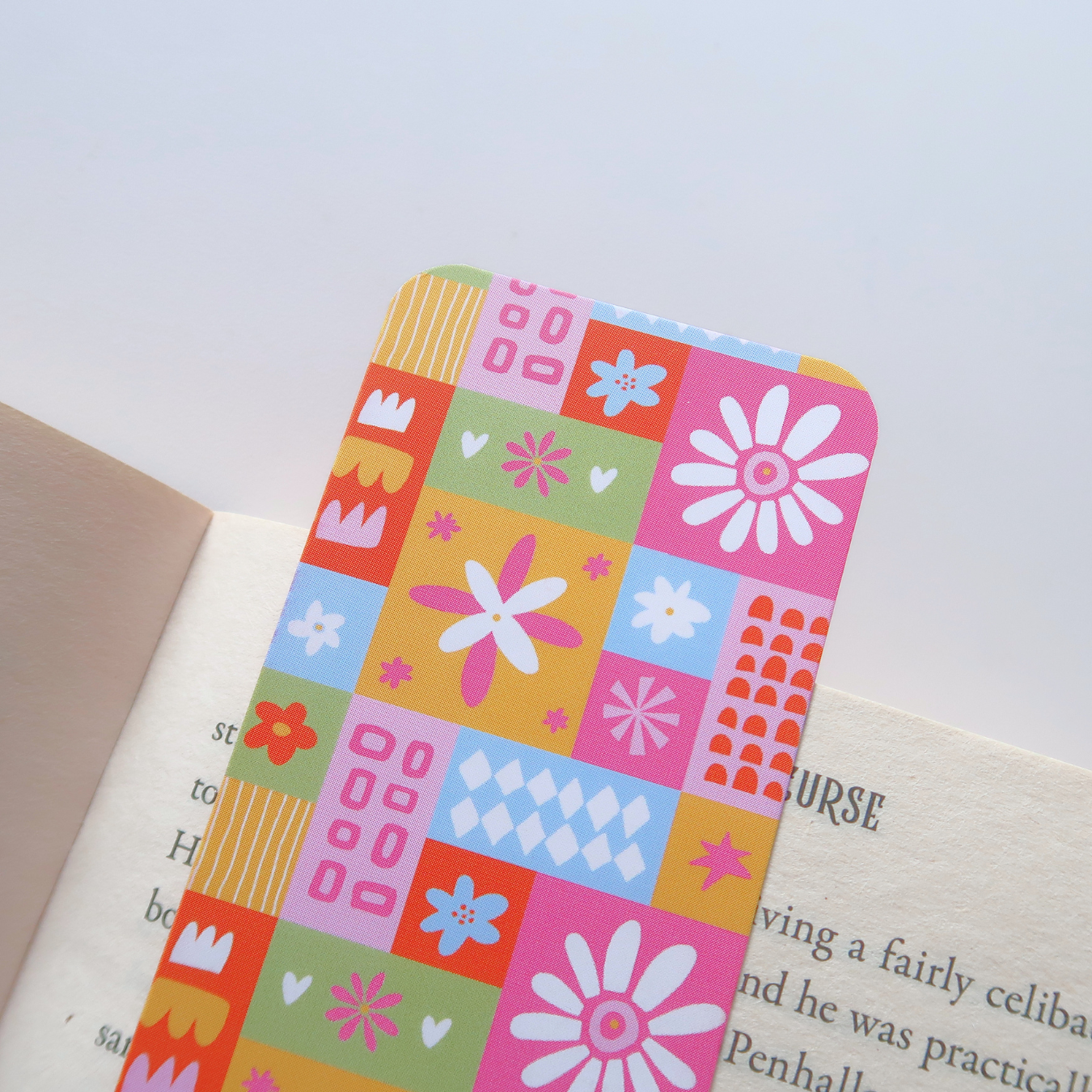 Funky Colour Pop Bookmark