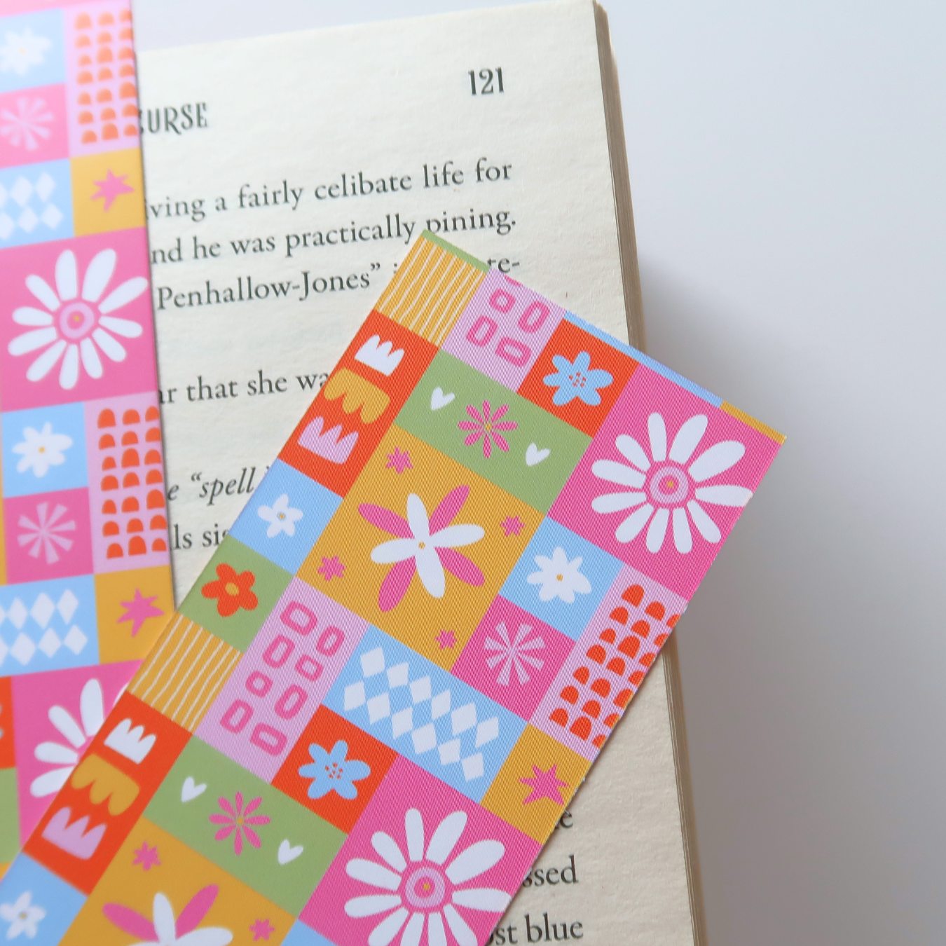Funky Colour Pop Bookmark