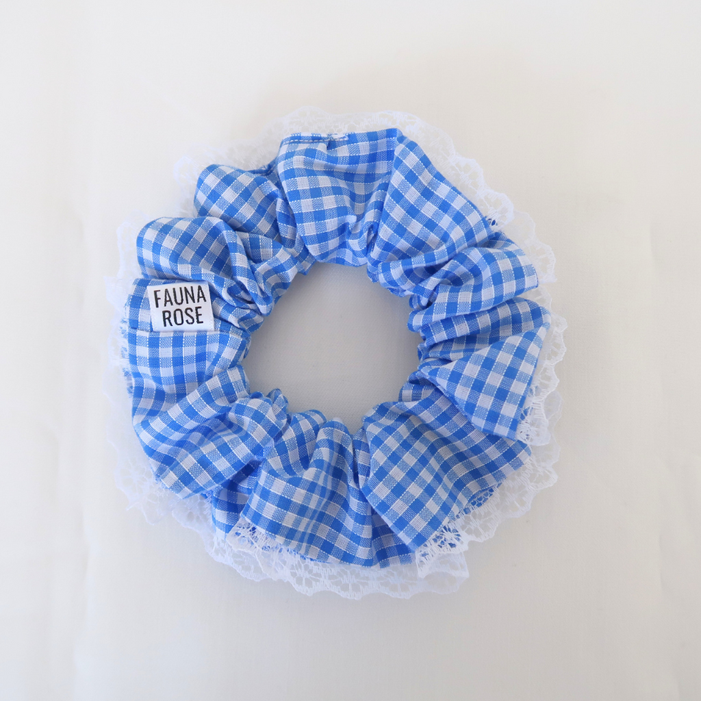 River Lace Detail Scrunchie