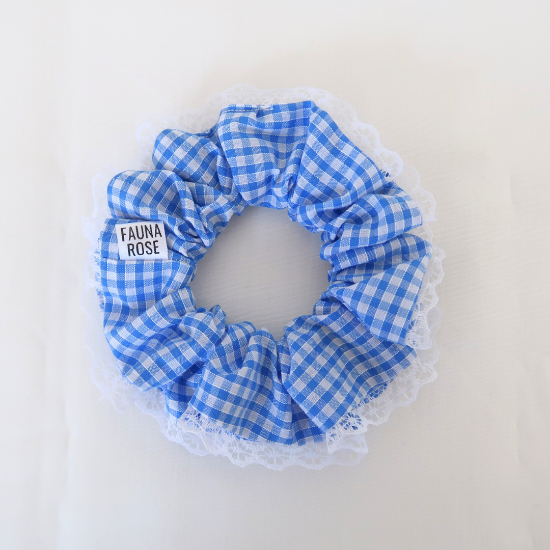 River Lace Detail Scrunchie