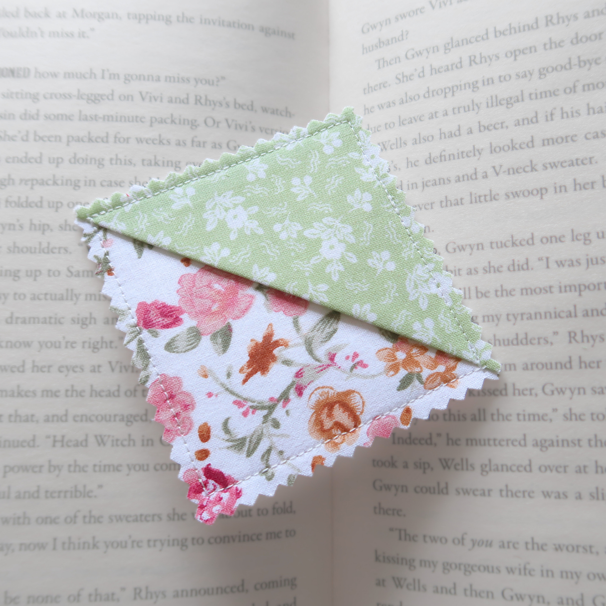 Green Corner Bookmarks