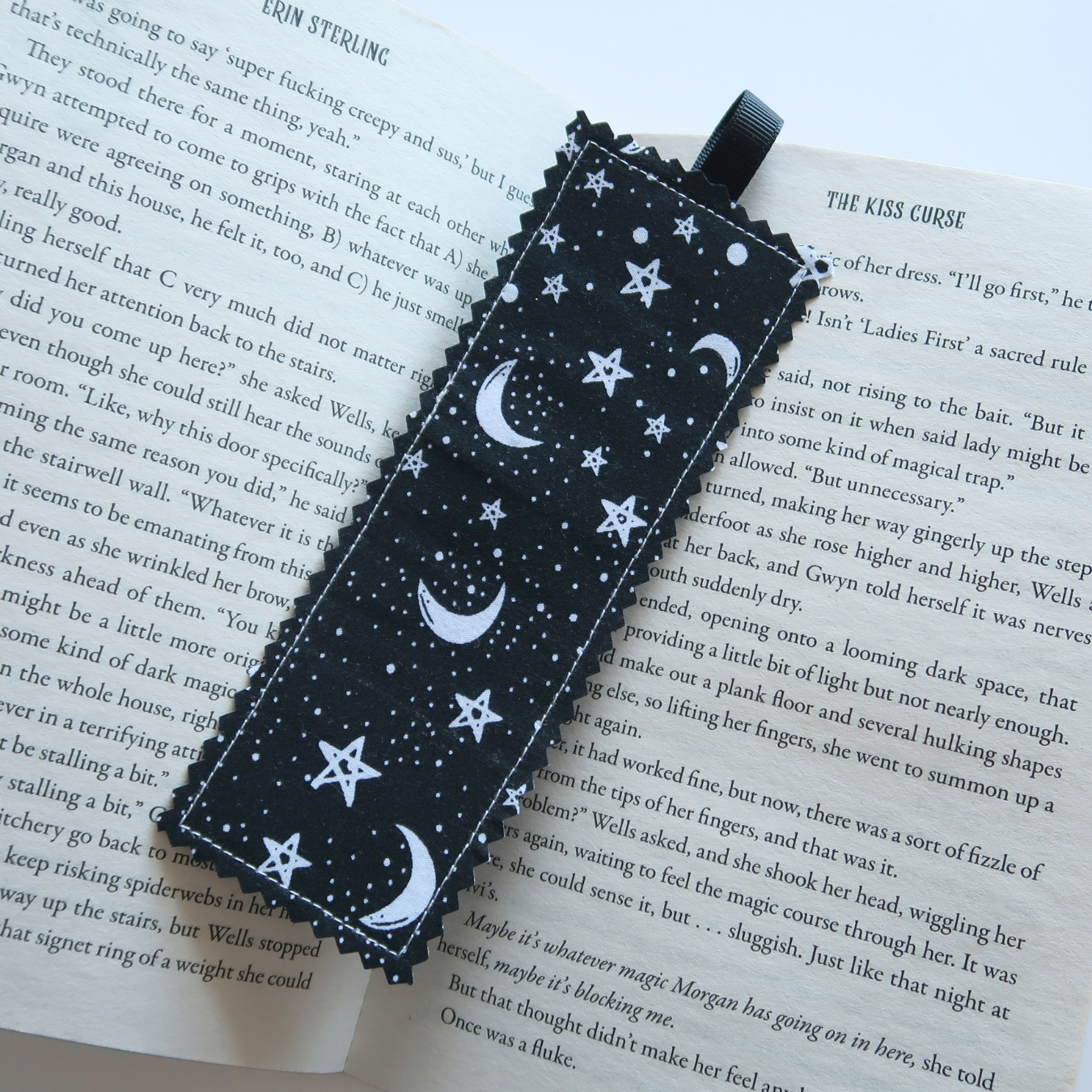 Moody Fabric Bookmark