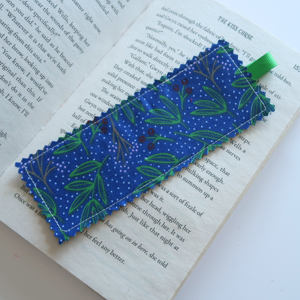 Christmas Fabric Bookmark