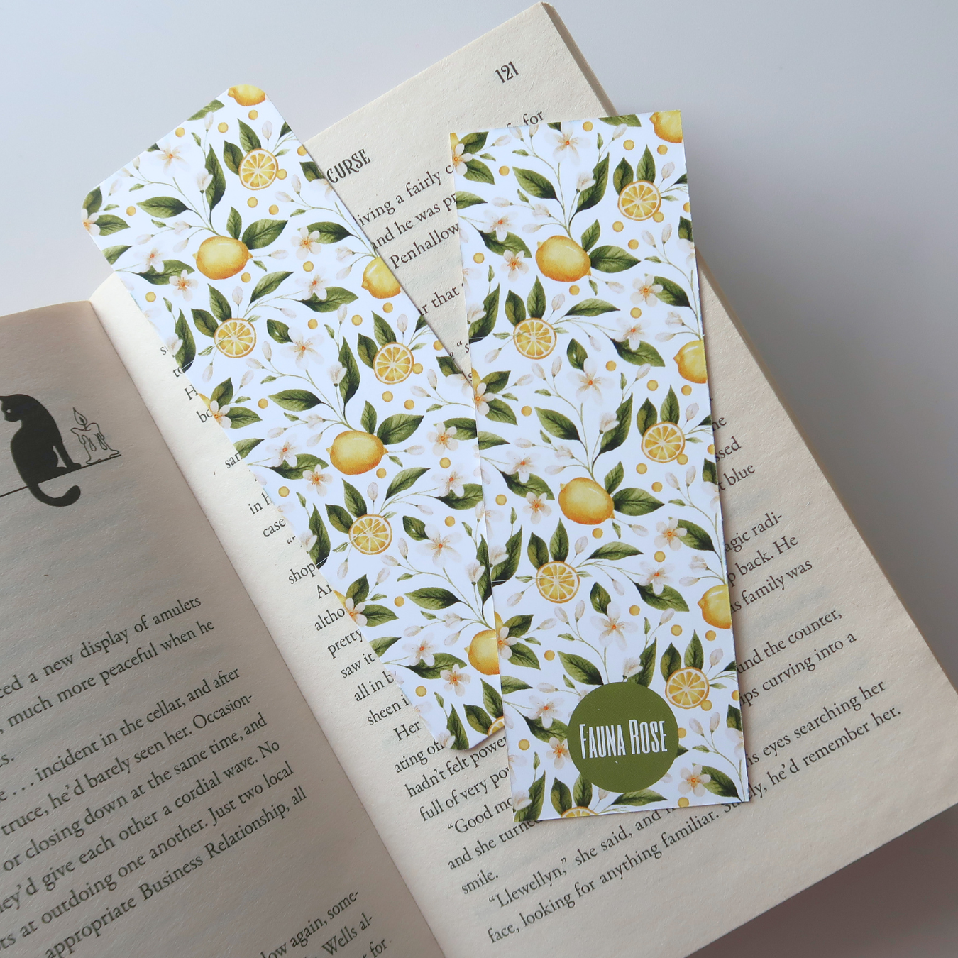 Lemons Bookmark