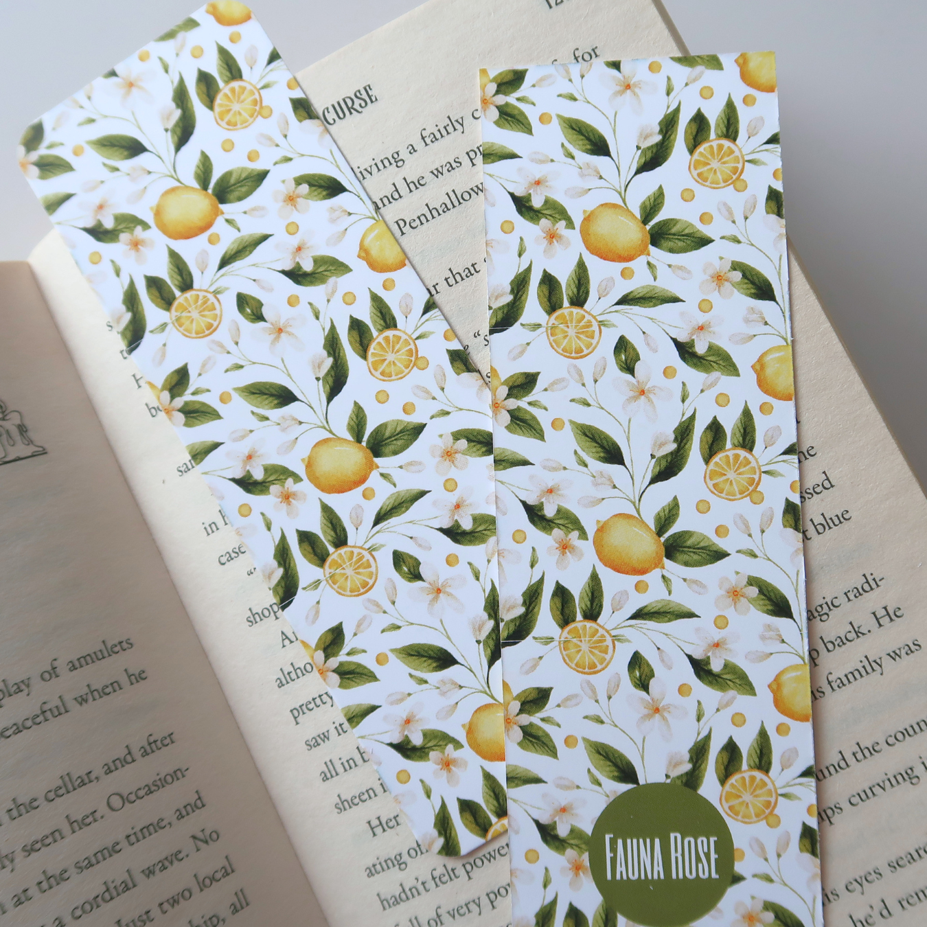 Lemons Bookmark