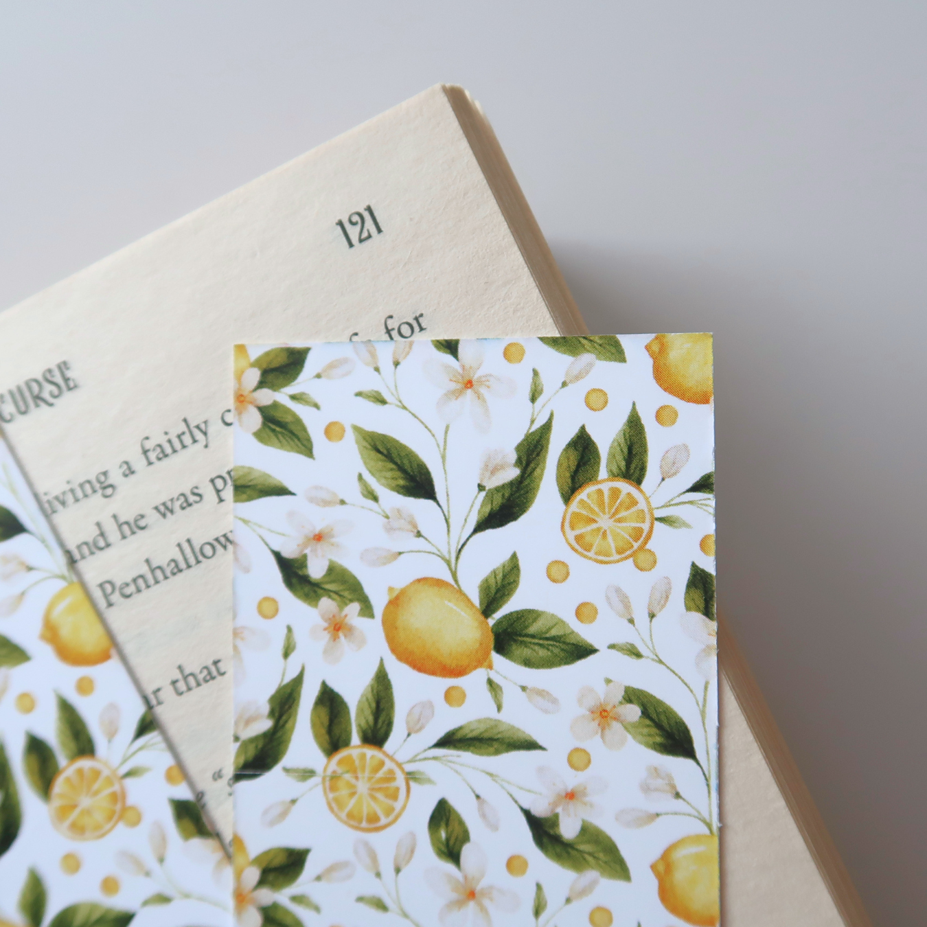 Lemons Bookmark