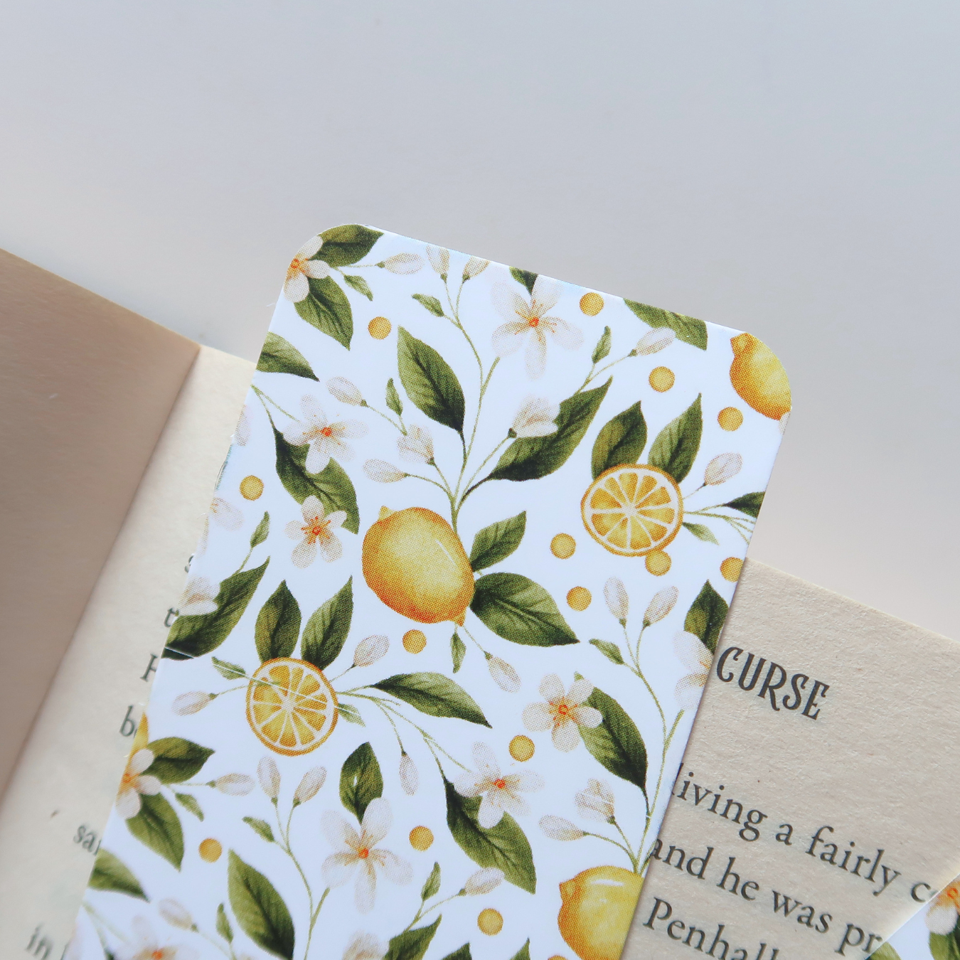 Lemons Bookmark