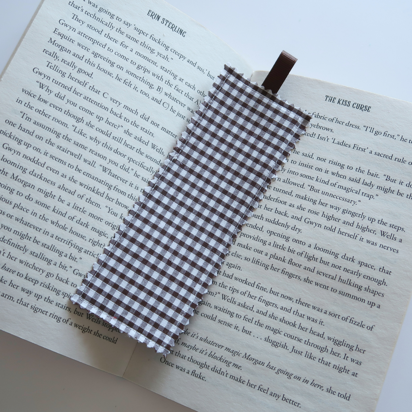 Moody Fabric Bookmark
