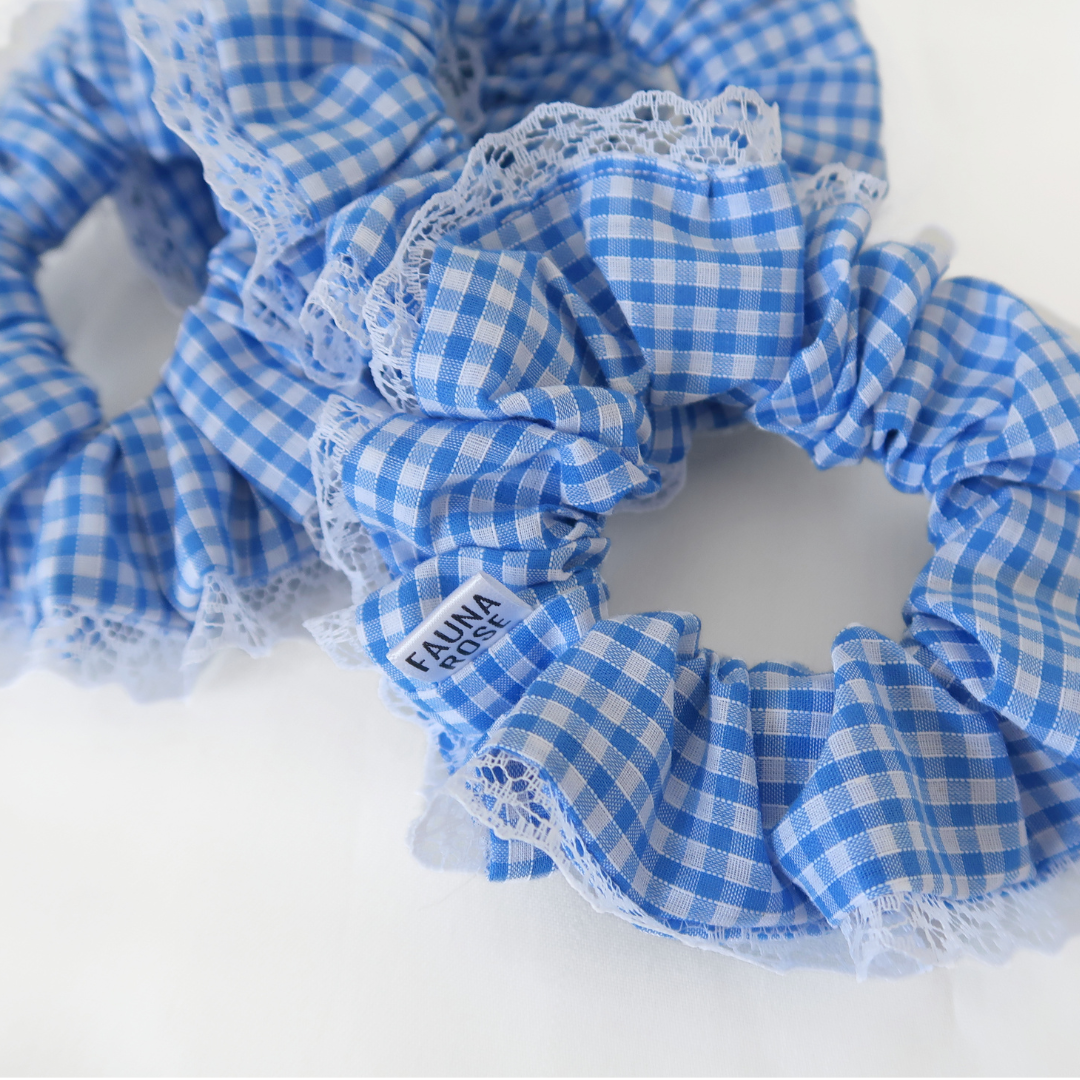 River Lace Detail Scrunchie