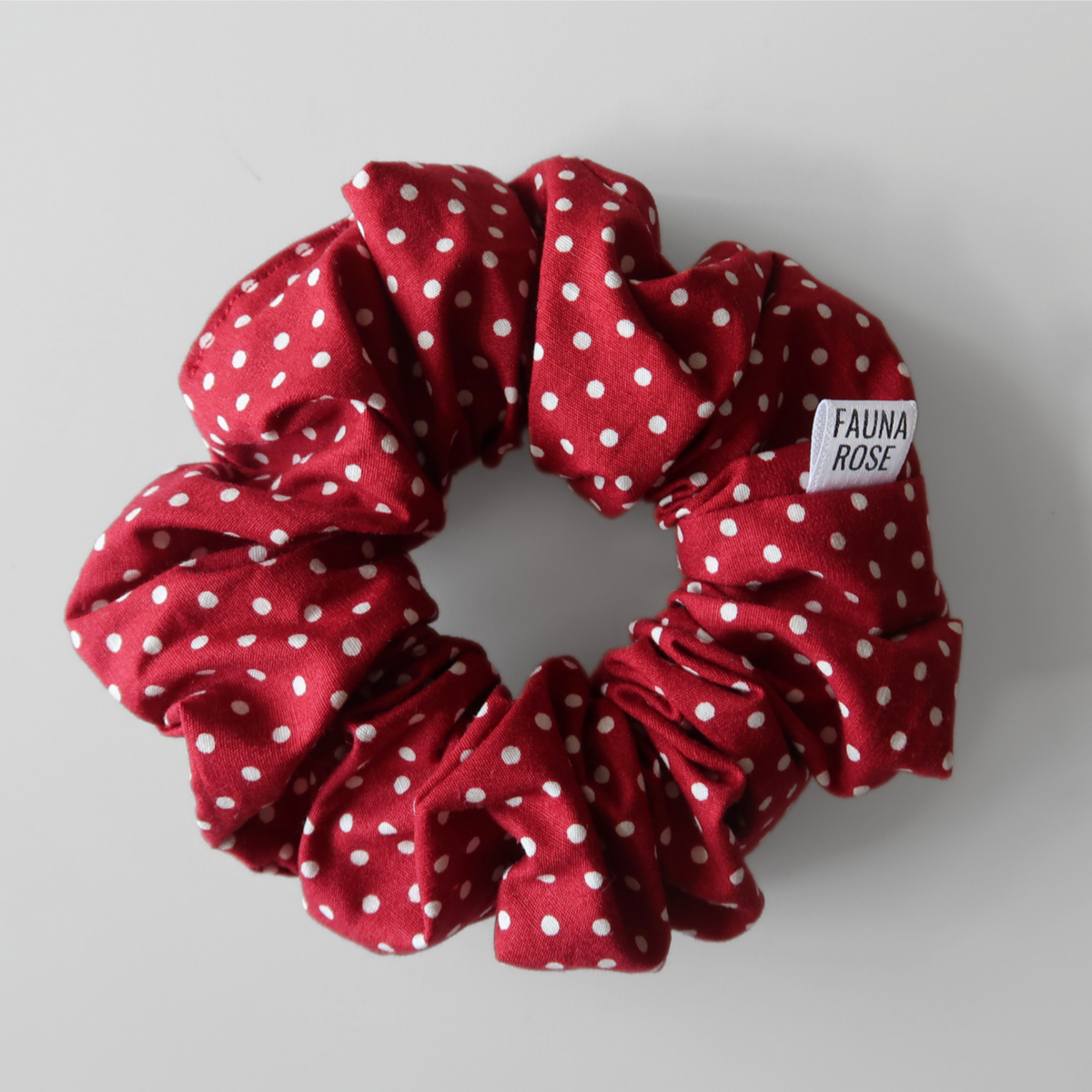 Polka Dot Mini Scrunchies