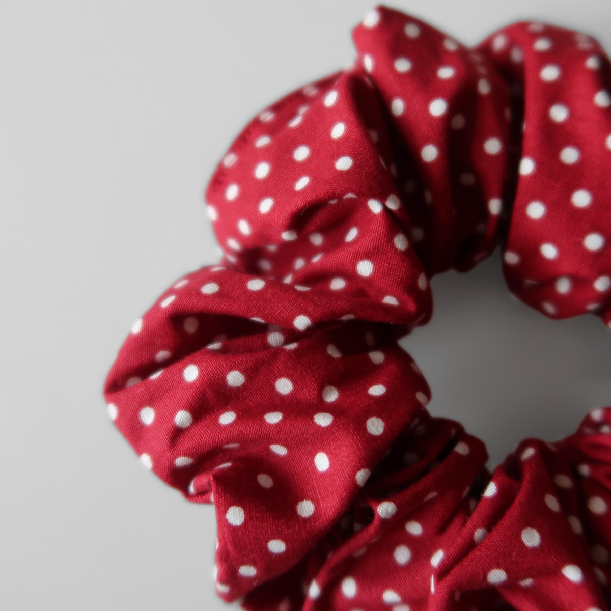 Polka Dot Mini Scrunchies