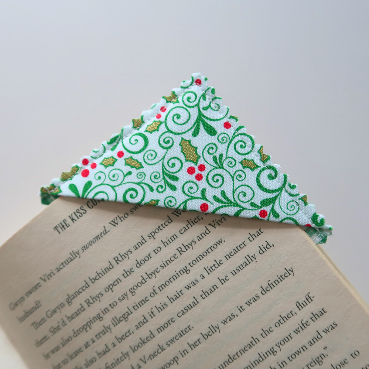 Christmas (1) Corner Bookmarks