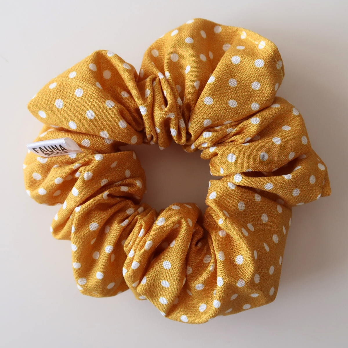Polka Dot Mini Scrunchies