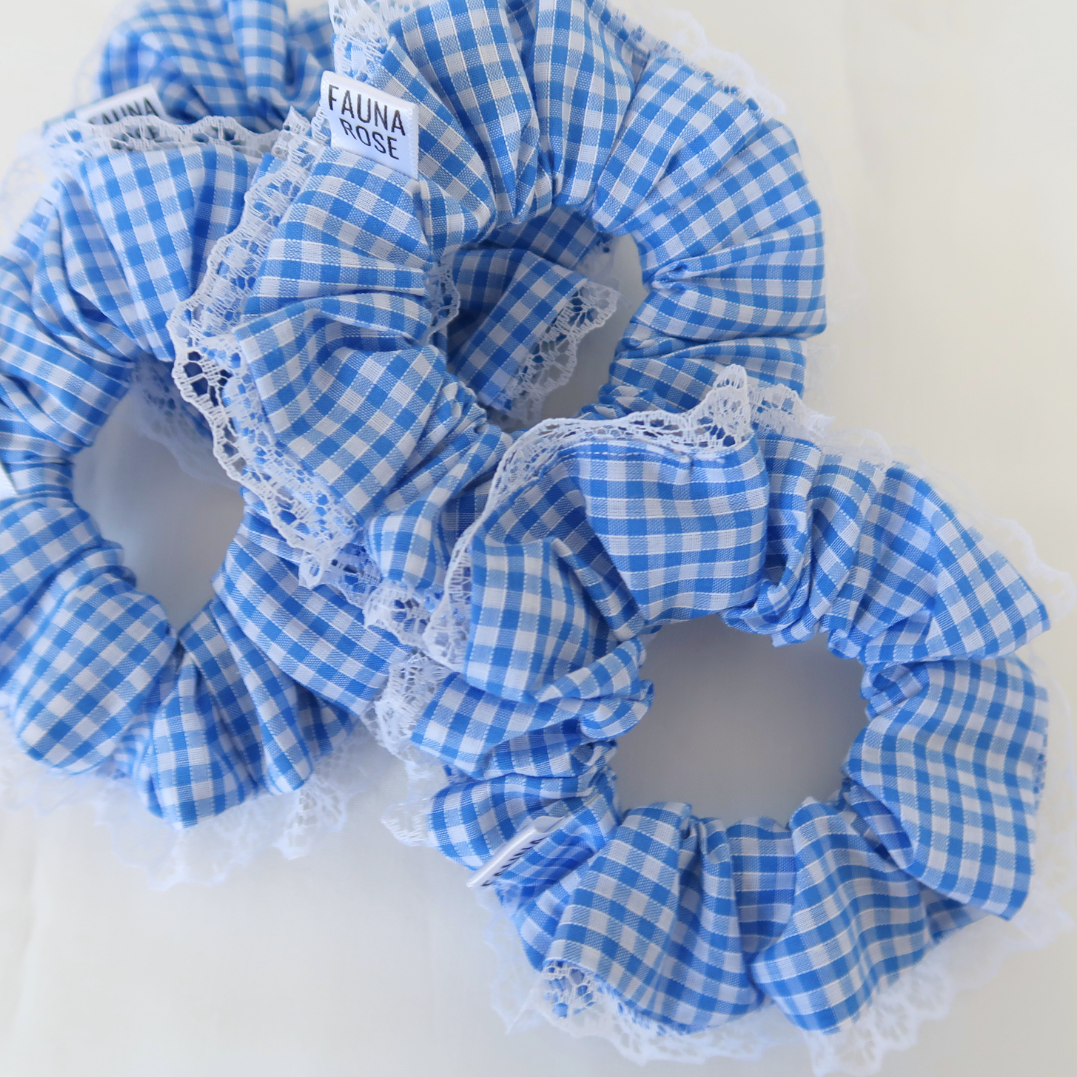 River Lace Detail Scrunchie