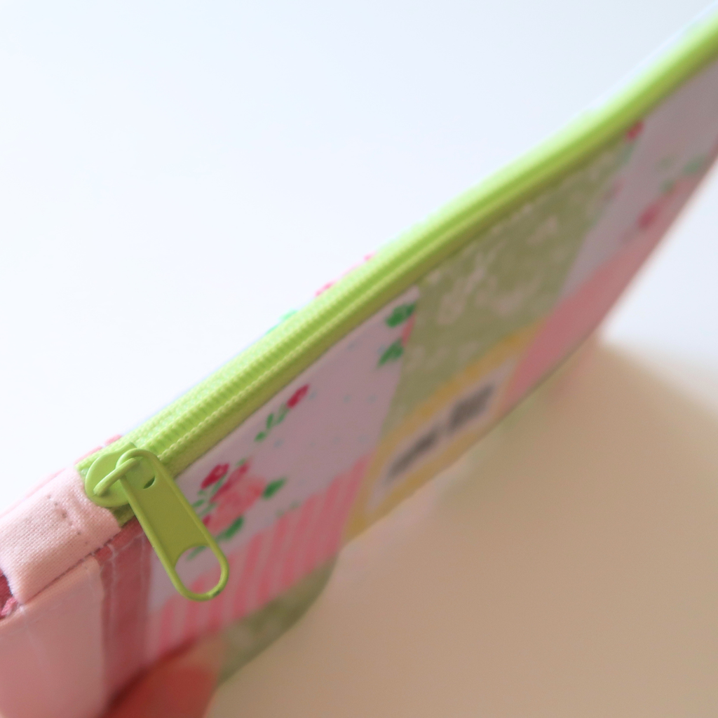 Jolene - Small Patchwork Zipper Pouch