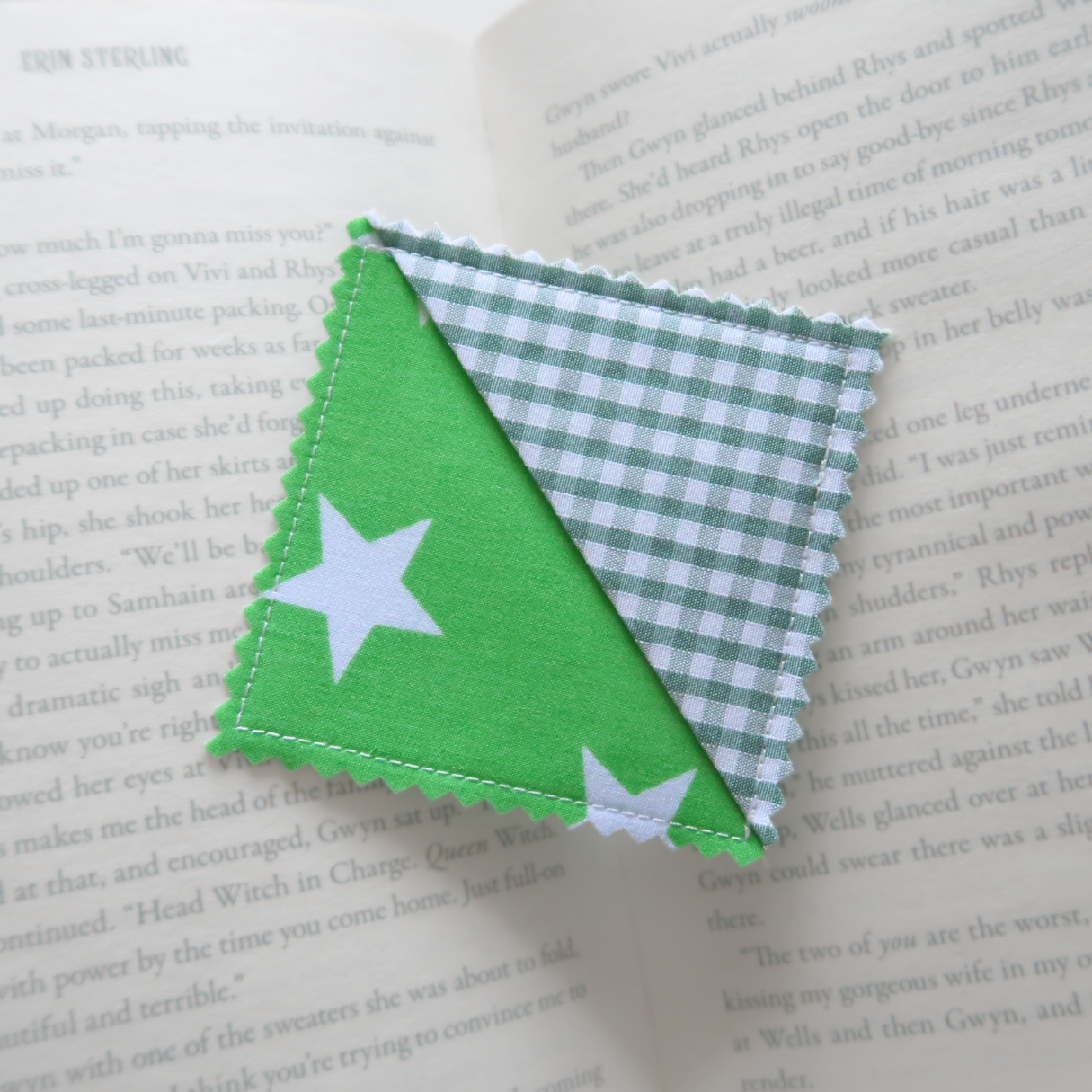 Green Corner Bookmarks