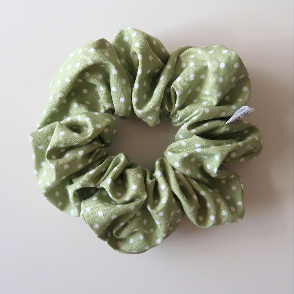 Polka Dot Mini Scrunchies