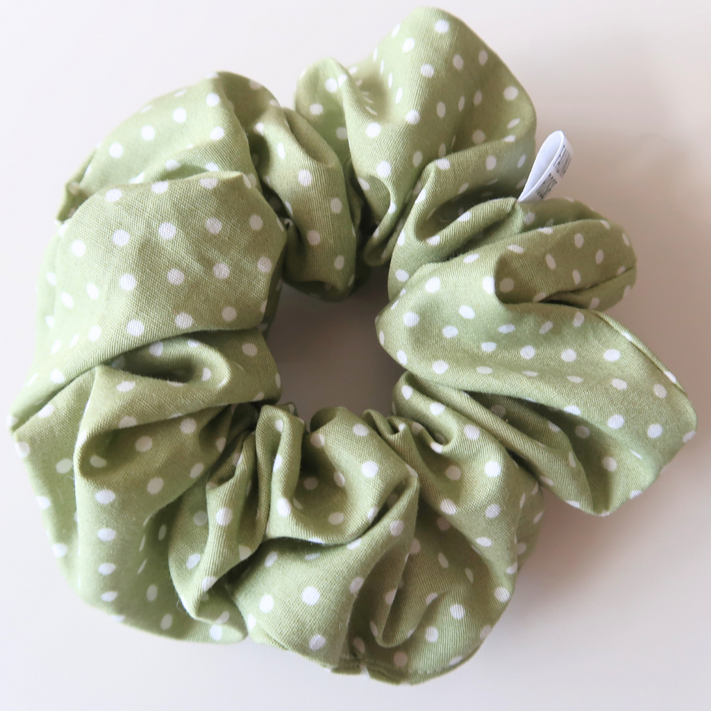 Polka Dot Mini Scrunchies