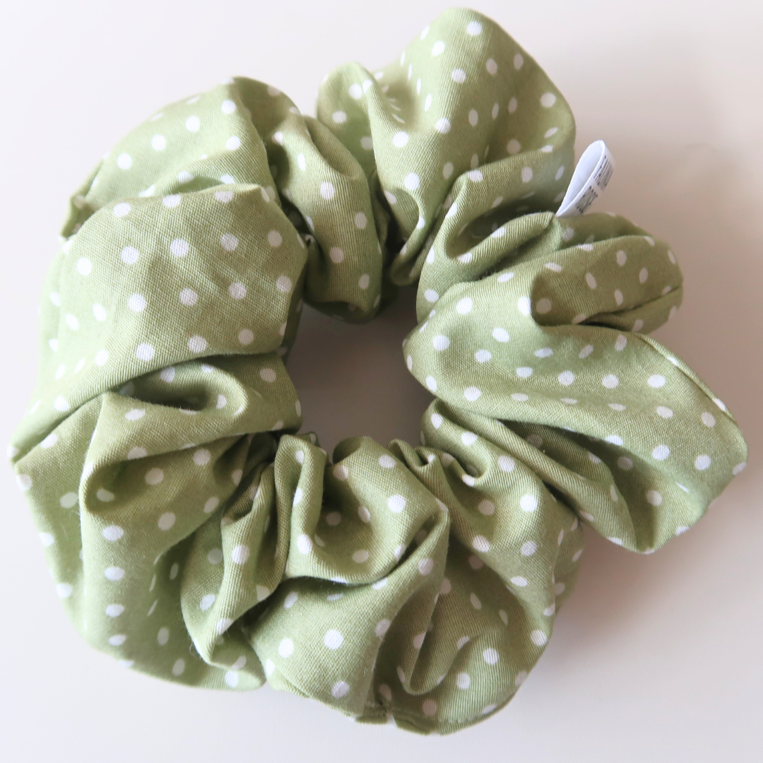 Polka Dot Mini Scrunchies