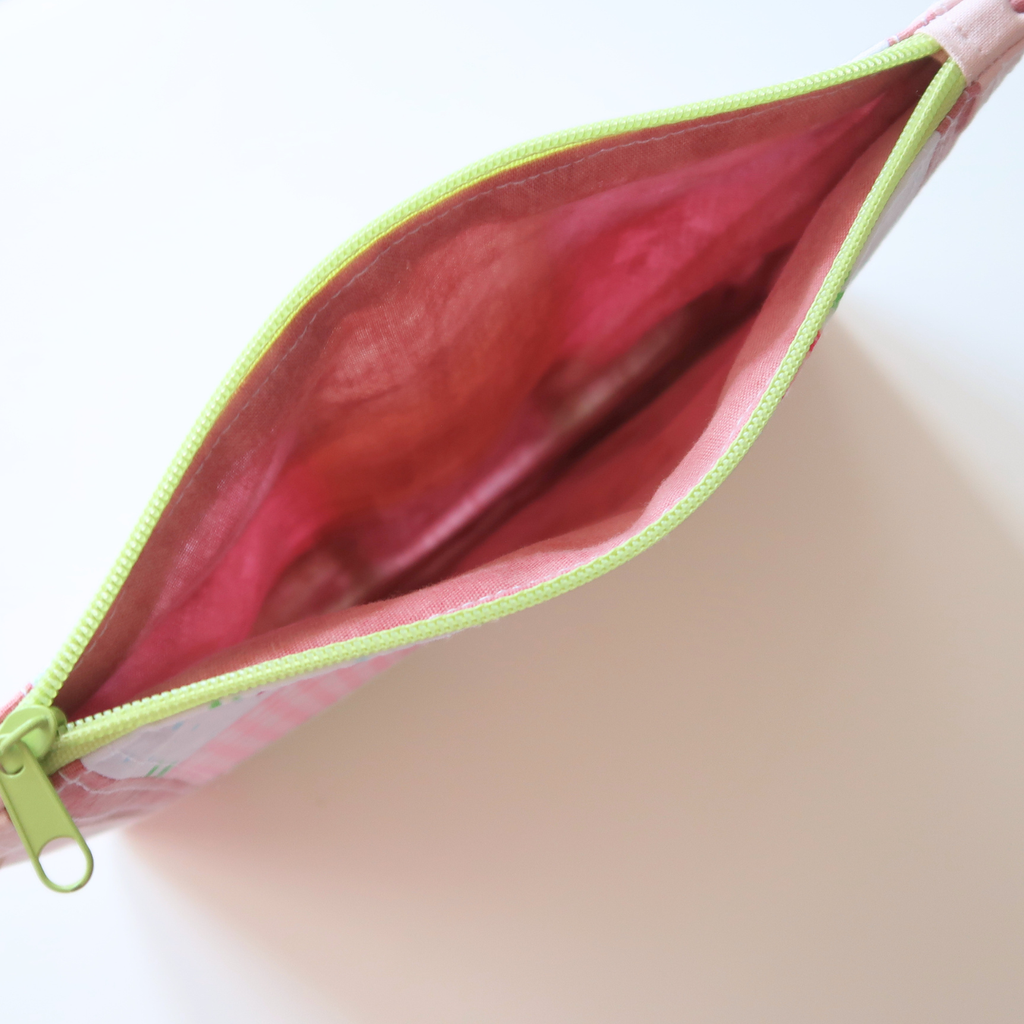 Jolene - Small Patchwork Zipper Pouch