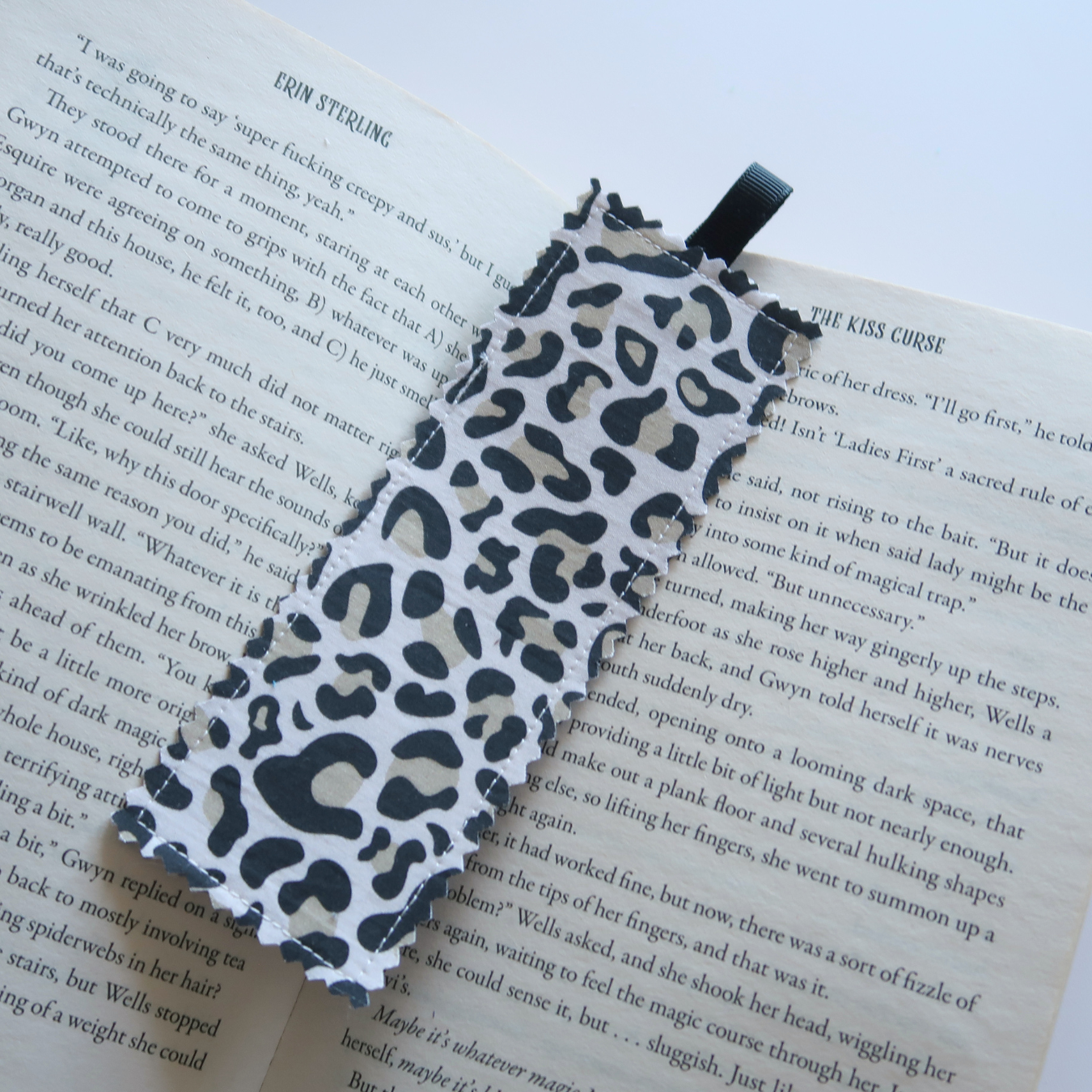 Moody Fabric Bookmark