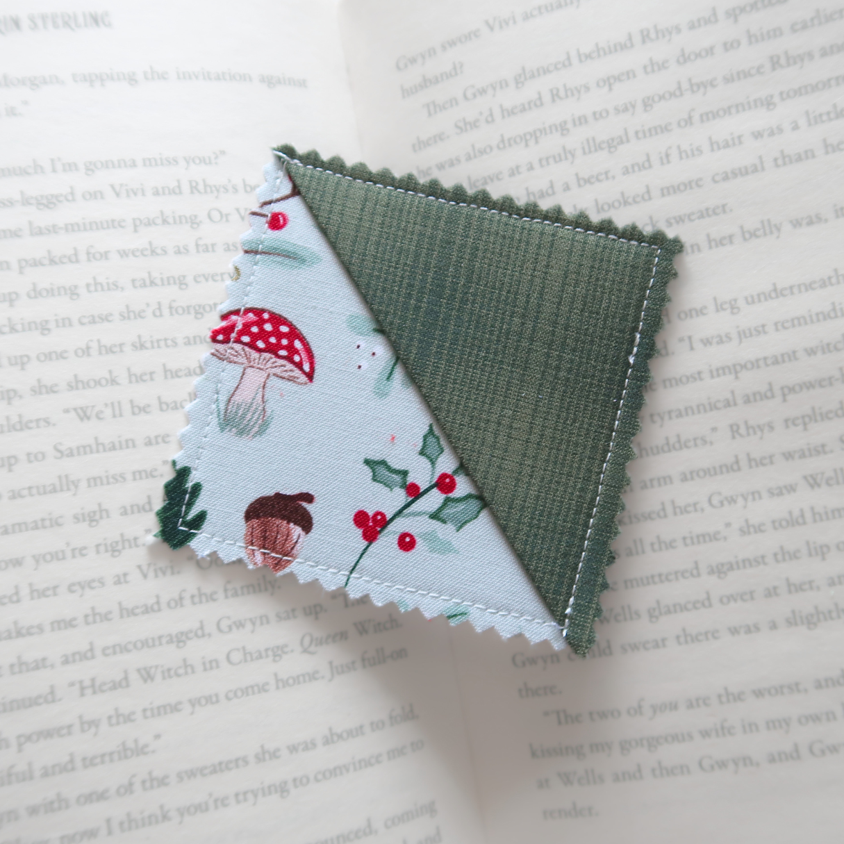 Green Corner Bookmarks