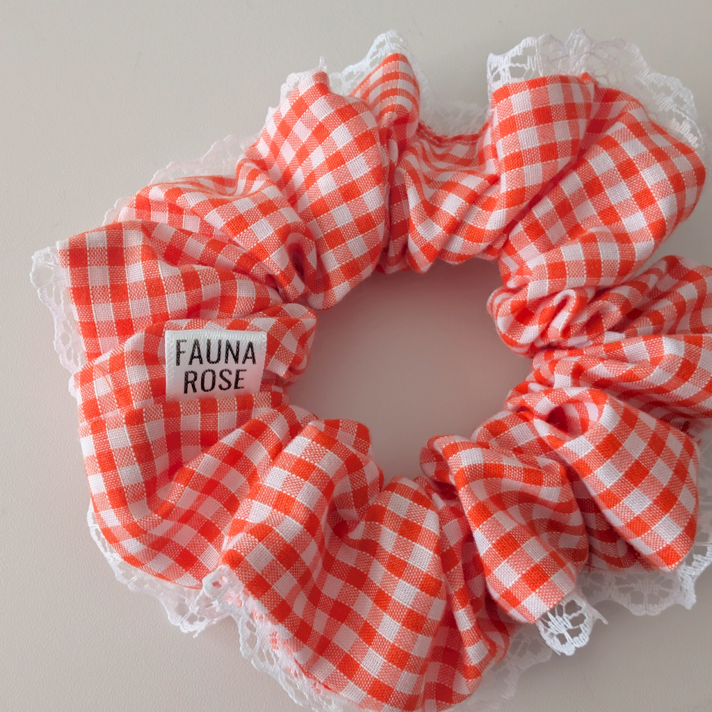 Remi Lace Detail Scrunchie