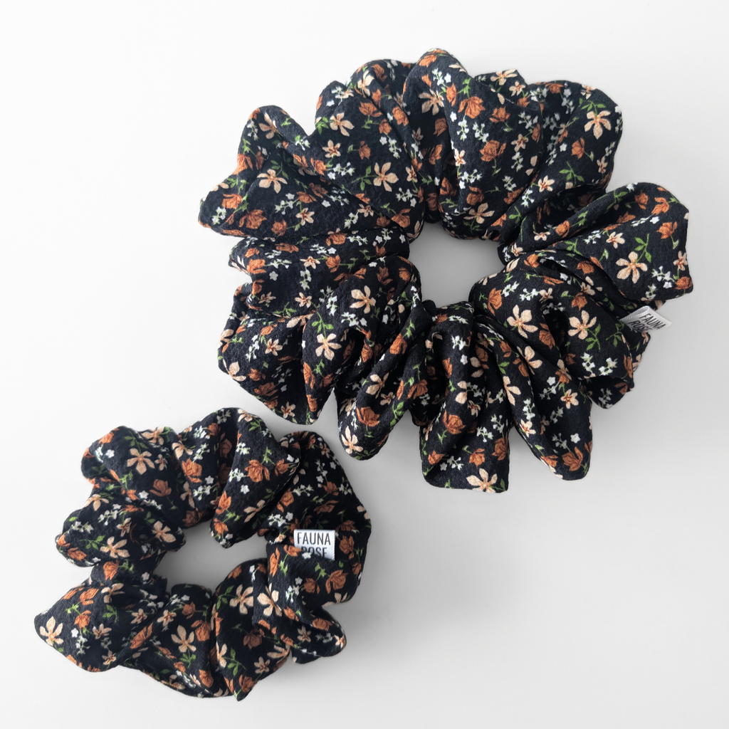 Autumn Scrunchie XL + Mini