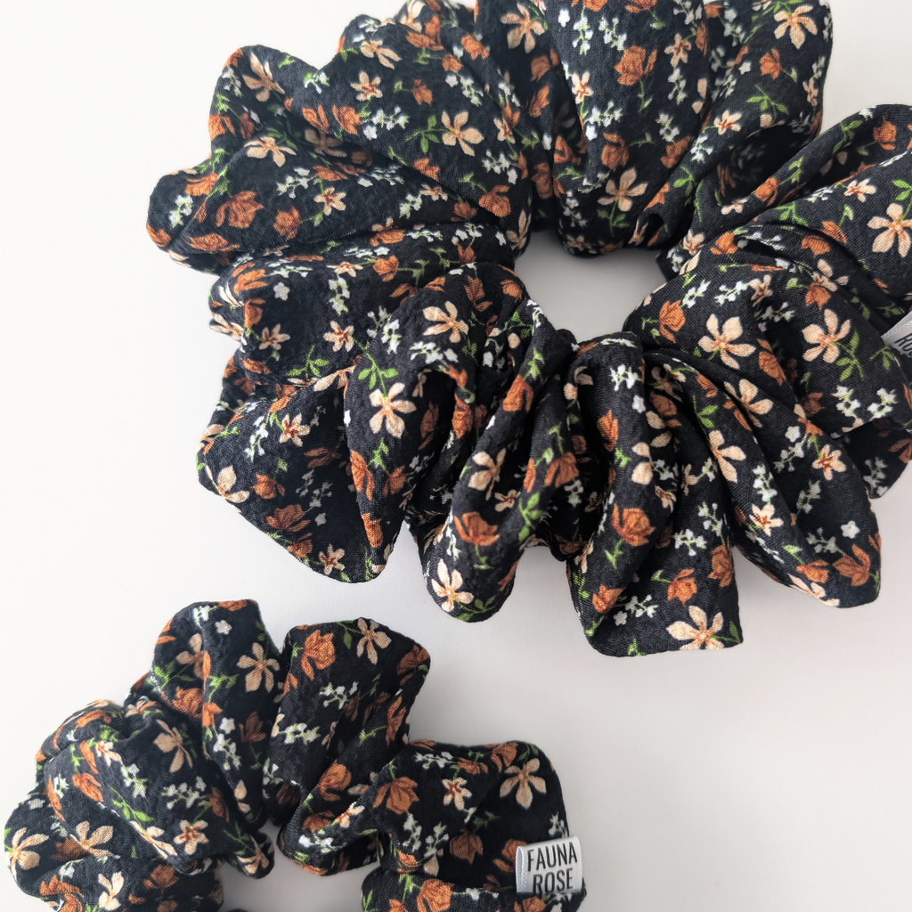 Autumn Scrunchie XL + Mini