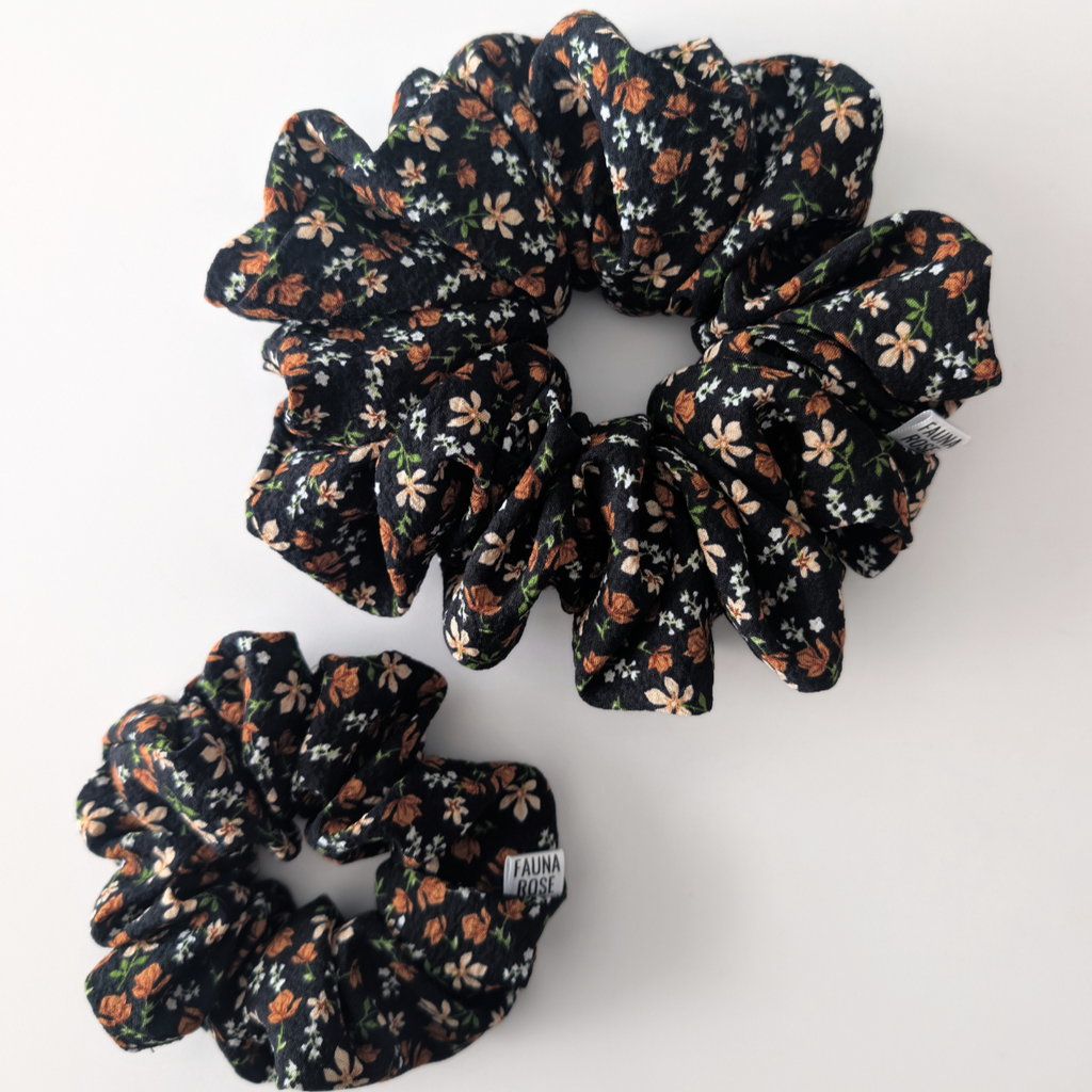 Autumn Scrunchie XL + Mini