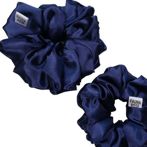 Sapphire Scrunchie XL + Mini