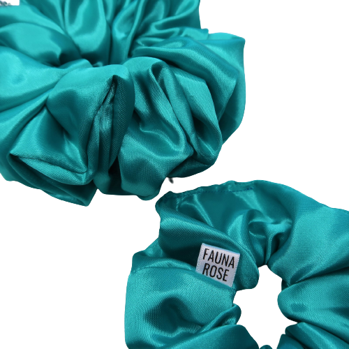 Aqua Scrunchie XL + Mini