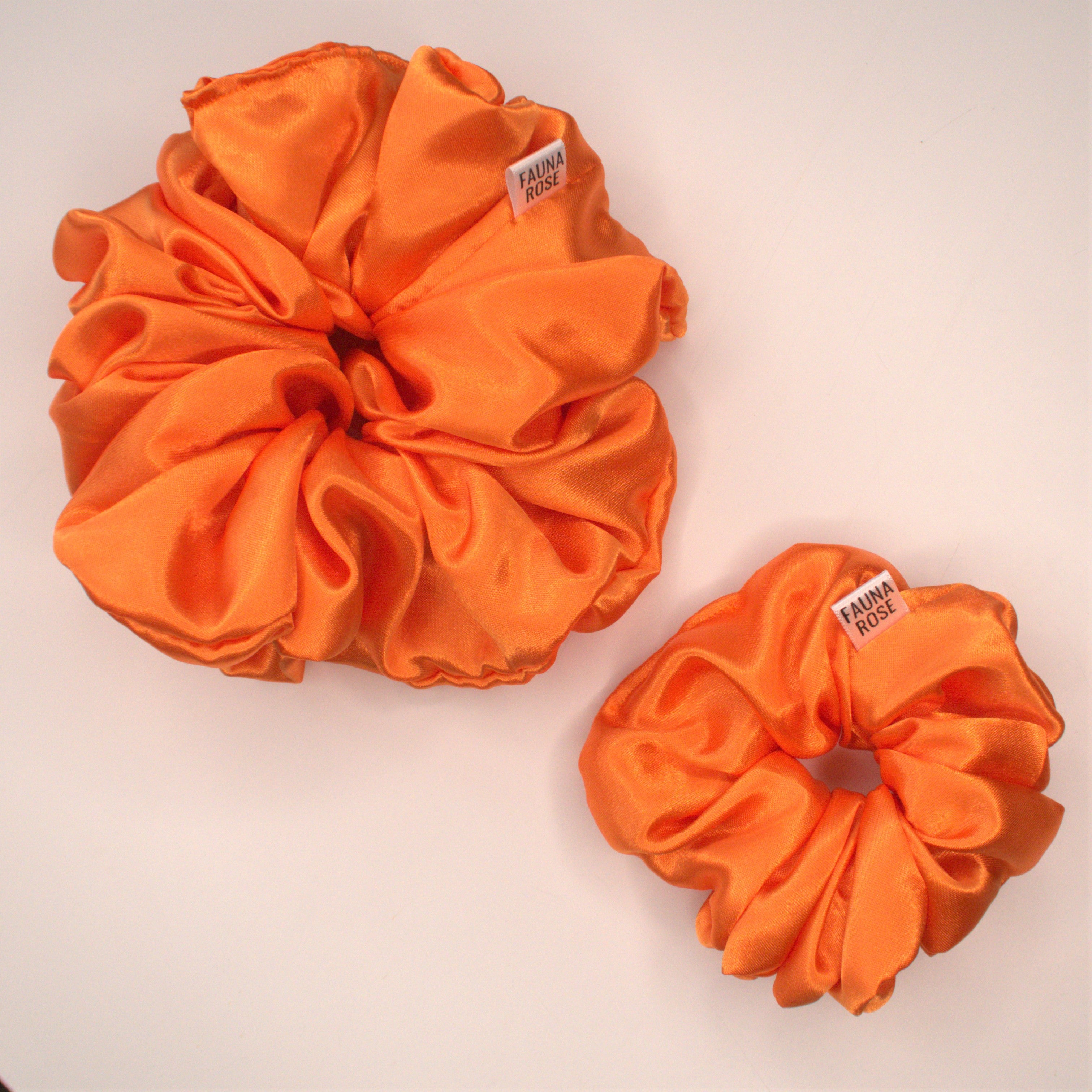 Pumpkin Scrunchie XL + Mini