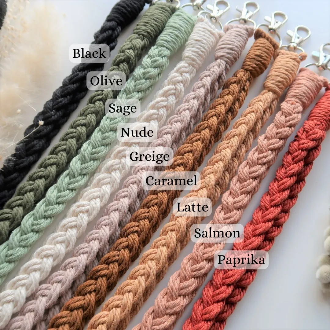 Macrame Lanyard