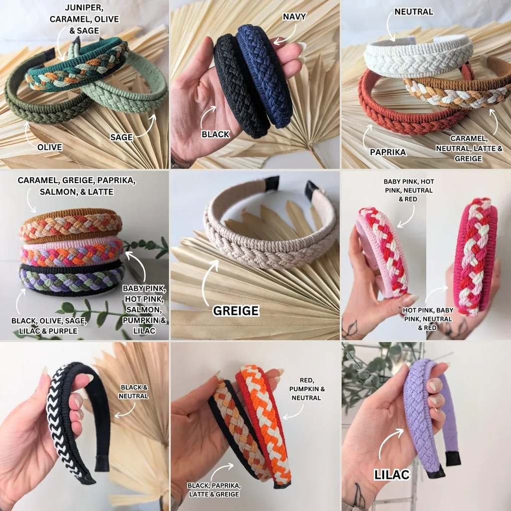 Custom Macramé Headband