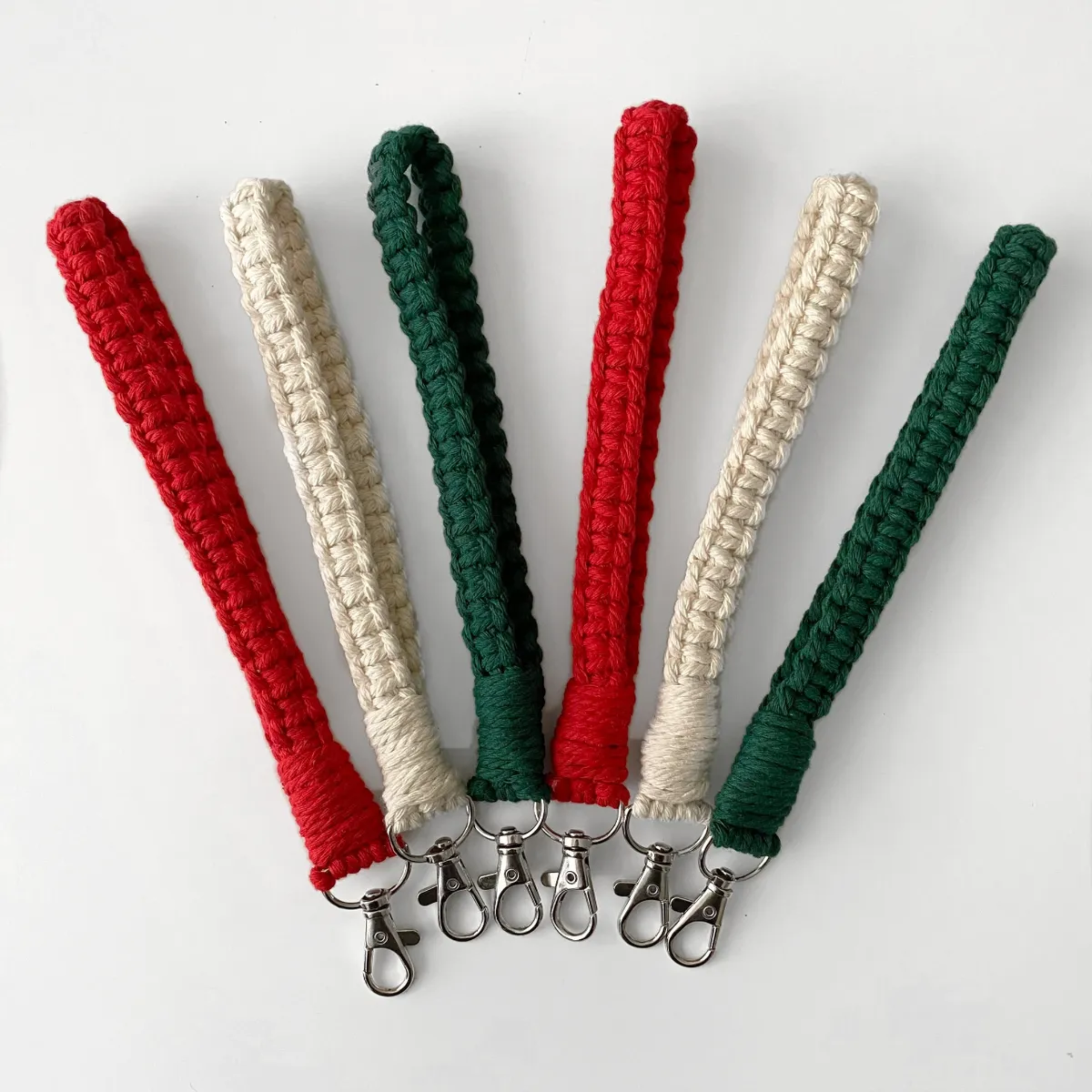 Juniper Macrame Wristlet