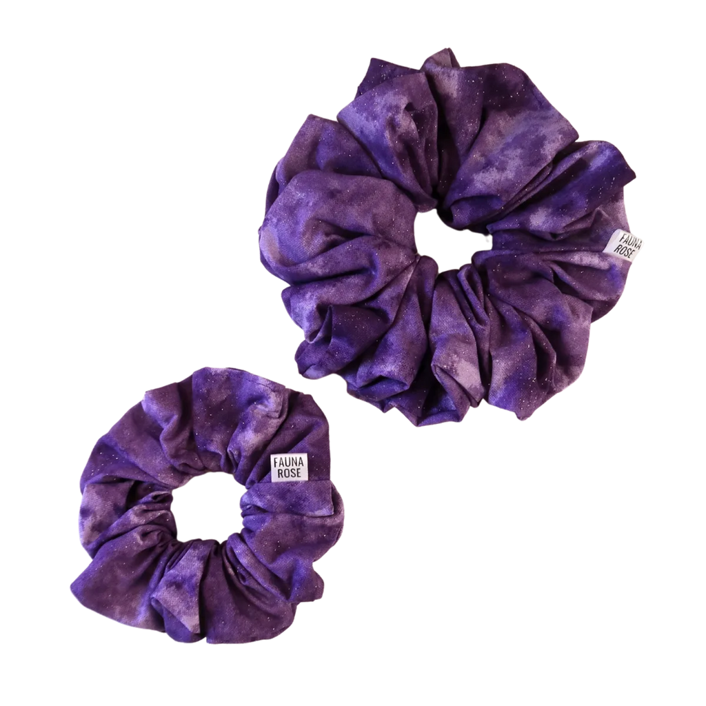 Violet Scrunchie XL + Mini